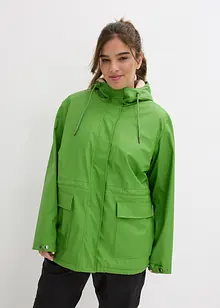 Veste de pluie avec doublure peluche en matière imperméable, bonprix