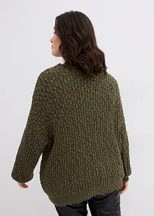 Pull en fil bouclé, bonprix