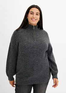 Pull camionneur à motif ajouré, bonprix