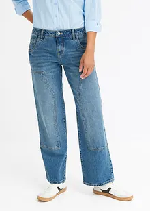 Jean Wide Leg, taille basse, bonprix