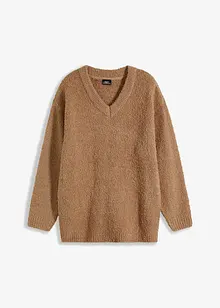 Pull en maille bouclette, bonprix