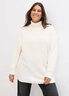 Pull oversize en maille bouclette, bonprix