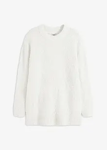 Pull oversize en maille bouclette, bonprix