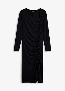 Robe en jersey à col asymétrique, bonprix