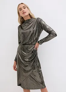 Robe en jersey et lurex, bonprix