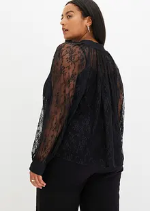 Blouse en dentelle, bonprix