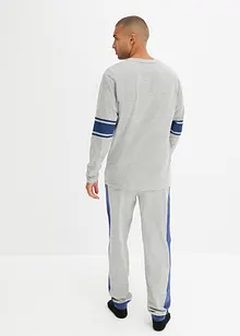 Pyjama avec patte de boutonnage, bonprix