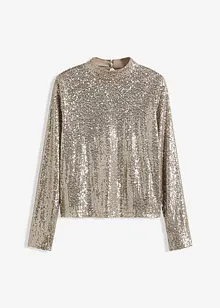 Blouse à sequins, bonprix