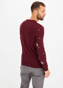 Pull de Noël en fine maille, bonprix
