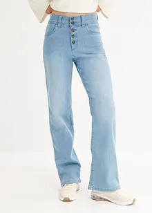 Jean droit taille haute, extensible, bonprix