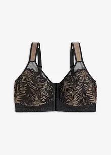 Soutien-gorge grand maintien sans armatures fermé devant, bonprix