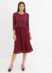 Robe midi en dentelle, bonprix