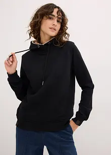 Sweat-shirt chaud à capuche avec doublure peluche, bonprix