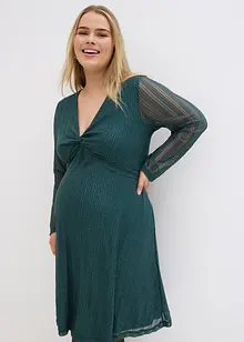 Robe midi avec effet brillant, bonprix