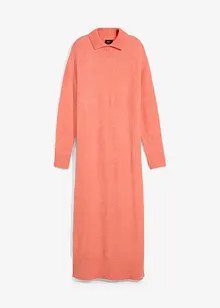 Robe en maille fendue sur les côtés, bonprix