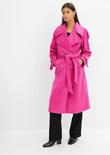 Trench-coat, aspect laine, bonprix