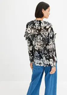 Blouse volantée, bonprix