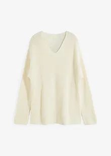 Pull oversize, laine mélangée, bonprix