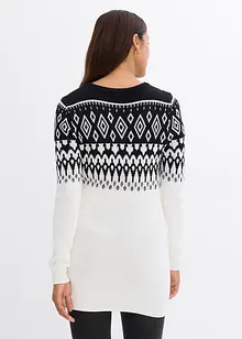 Pull long en maille 2en1 pour la grossesse et l'allaitement, bonprix