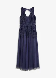 Robe longue avec une broderie en sequins, bonprix