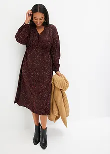 Robe midi imprimée, bonprix