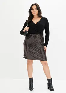 Robe à sequins, bonprix