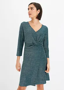 Robe en matière brillante, bonprix