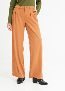 Pantalon à pinces, coupe loose, bonprix