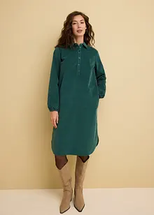 Robe en velours côtelé, forme trapèze, bonprix