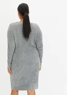 Robe en maille avec lurex, bonprix