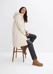 Manteau d'hiver avec polaire peluche, bonprix