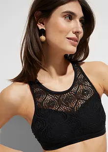 Haut de bikini brassière avec dentelle, bonprix