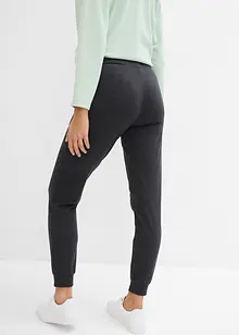 Pantalon de jogging à finitions élastiquées, bonprix