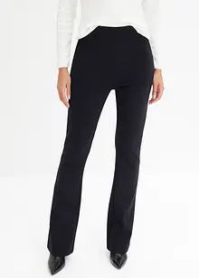 Pantalon à taille élastiquée en jersey milano confortable, bonprix