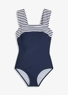 Maillot 1 pièce sculptant, maintien modéré, à bretelles larges, bonprix