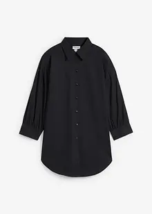 Chemisier oversize en coton, manches 3/4, bonprix