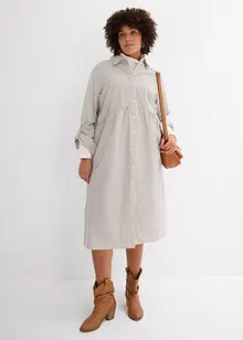 Robe-chemise rayée, bonprix