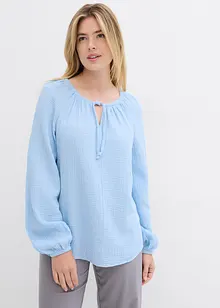 Blouse en gaze de coton, bonprix