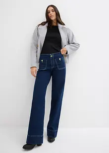 Jean Wide Leg taille normale, extensible, bonprix