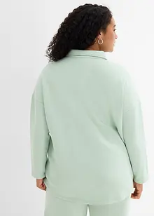 Longue veste sweat à poches, bonprix