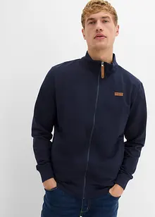 Sweat zippé avec col montant, bonprix