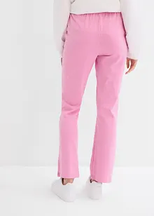 Pantalon de sport évasé en coton majoritaire, bonprix