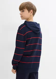 Pull en fine maille à capuche, bonprix