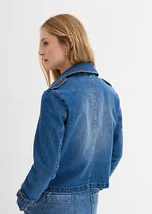 Trench court en denim, bonprix