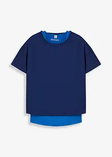 T-shirt 2en1 pratique, séchage rapide, bonprix