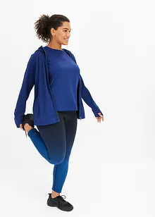 Legging sans coutures avec dégradé, séchage rapide, bonprix