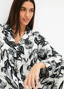 Pyjama en satin de viscose, bonprix