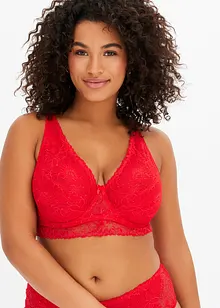 Soutien-gorge minimiseur à armatures en dentelle ornée de sequins discrets, bonprix