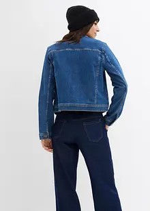 Veste en jean raccourcie, bonprix