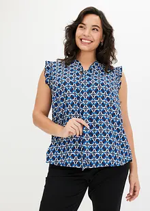 Blouse sans manches imprimée, bonprix